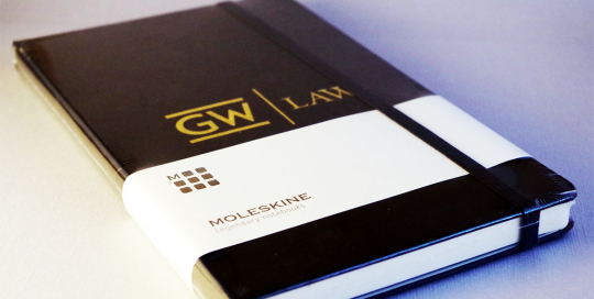 GW Law School Moleskine Notebook