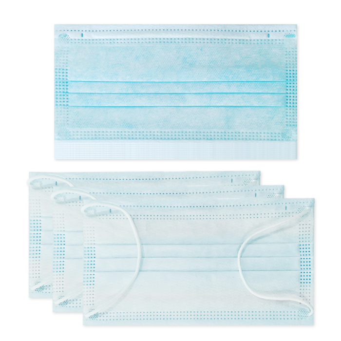 3-ply disposable personal protective face mask