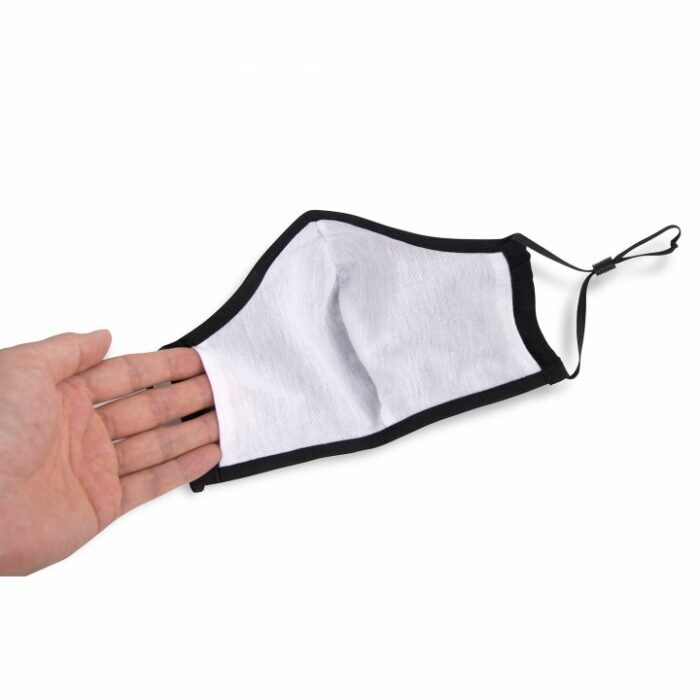 Reusable 2 layer plus filter face mask