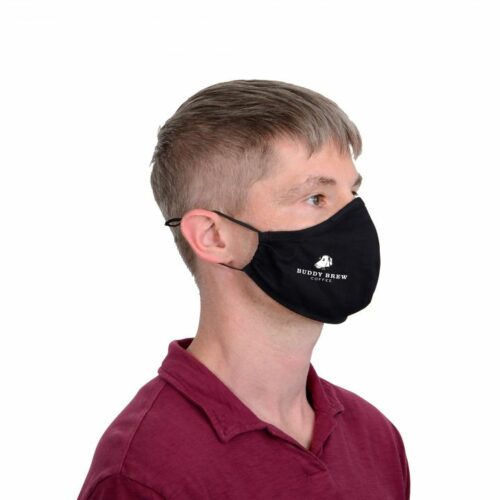 Reusable 2 layer plus filter face mask